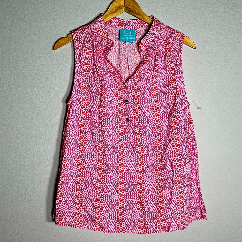 Escapada Geo Print Sleeveless Tank XS